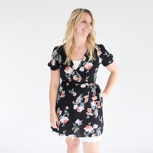 Black floral Soprano dress